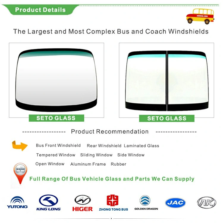 Side Windows with Sliding Glass Buses / Minibuses / Tractor Cabs / Cars