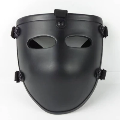 Masque facial à visière balistique à l'épreuve des balles Nij IIia