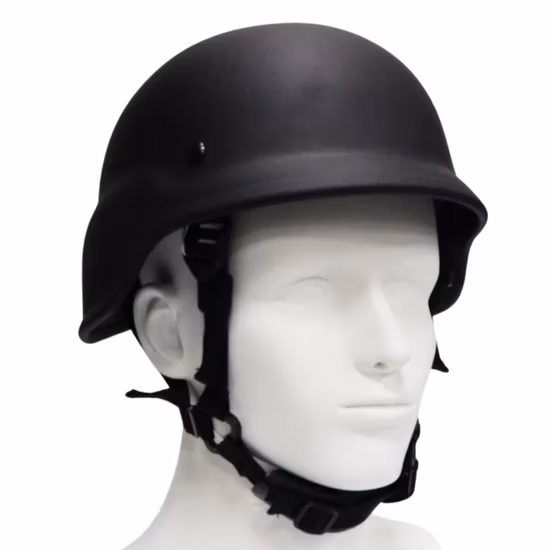 Casque standard de preuve de balle de Nij de matériel de fibre d'aramide de PE de police militaire