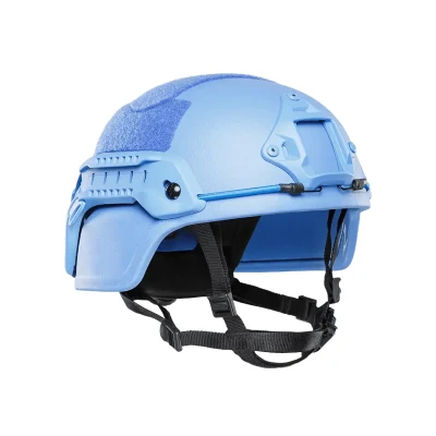 Un casque balistique bleu de la police Nij Iiia casque pare-balles pour la marque militaire